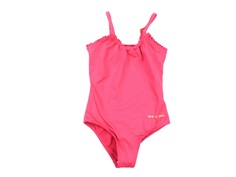 Sofie Schnoor Girls swimsuit UPF 50 bright pink